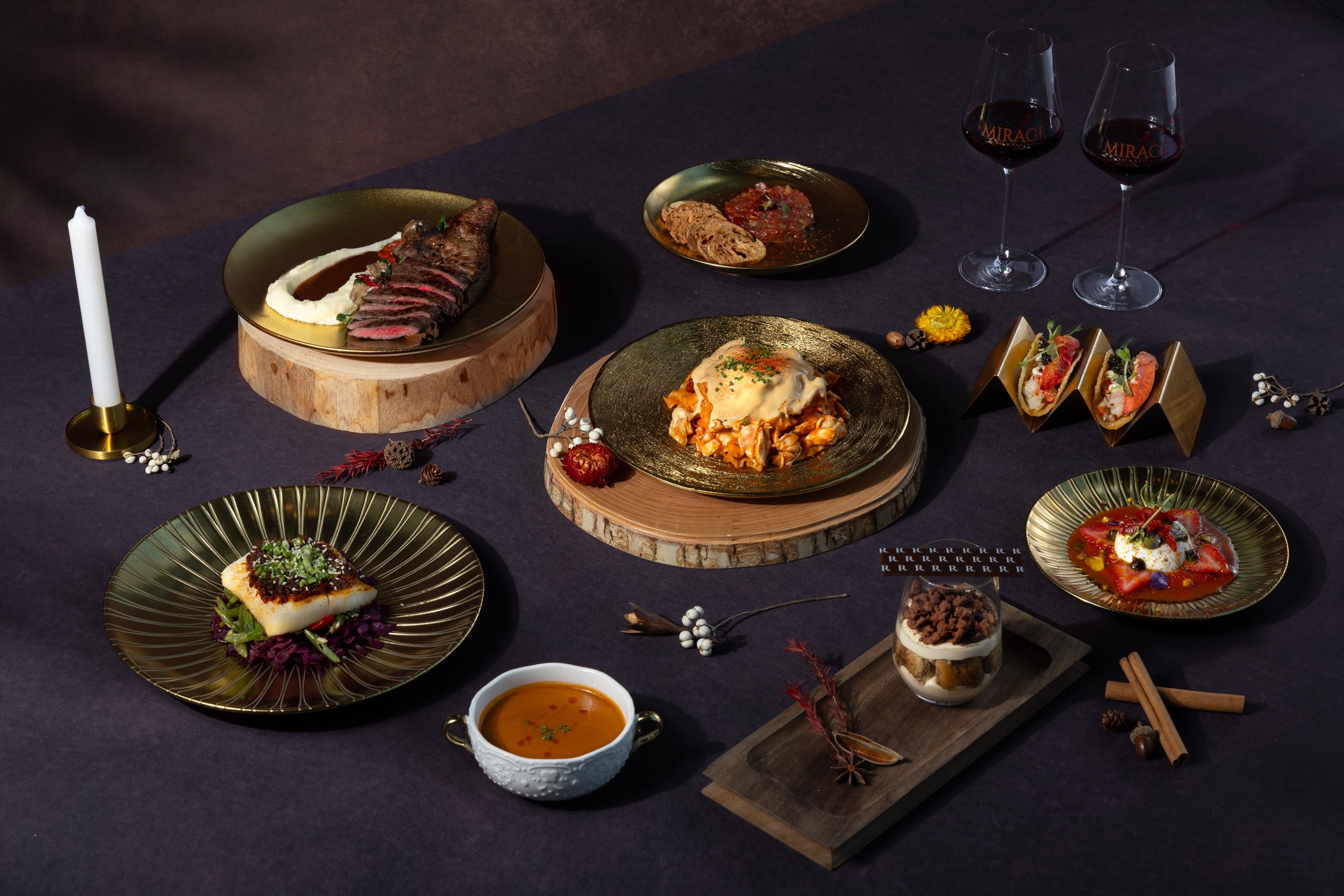 香港萬麗海景酒店｜Mirage Bar & Restaurant｜午餐、下午茶、晚餐