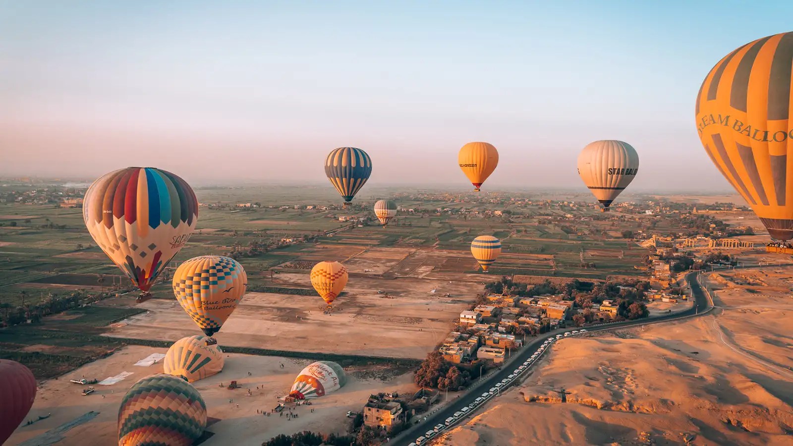 Luxury Hot Air Balloon Riding in Luxor