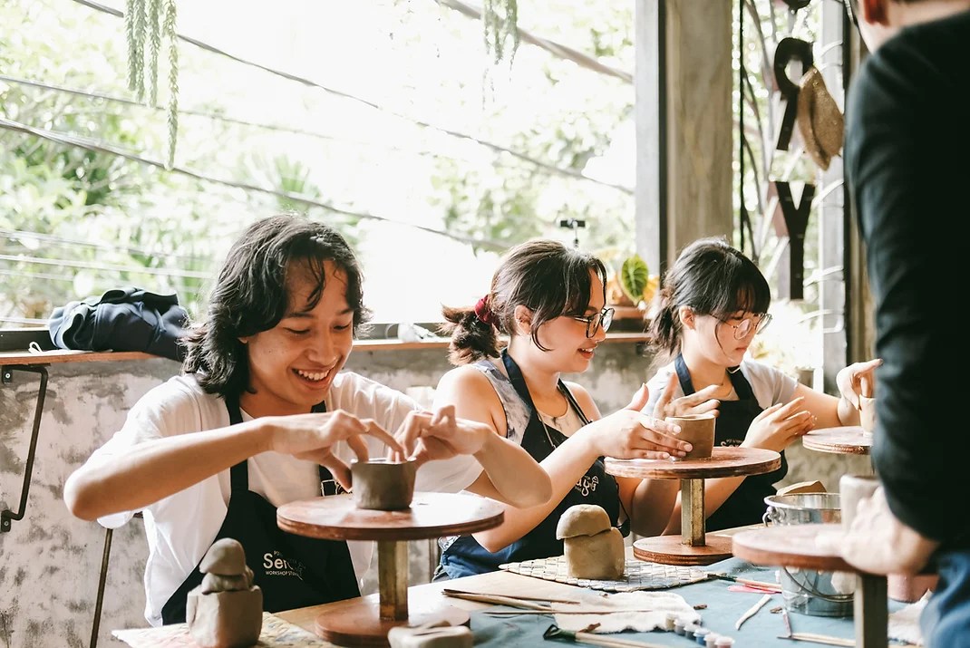 Pottery Class at Serayu Pottery Ubud HyperAir