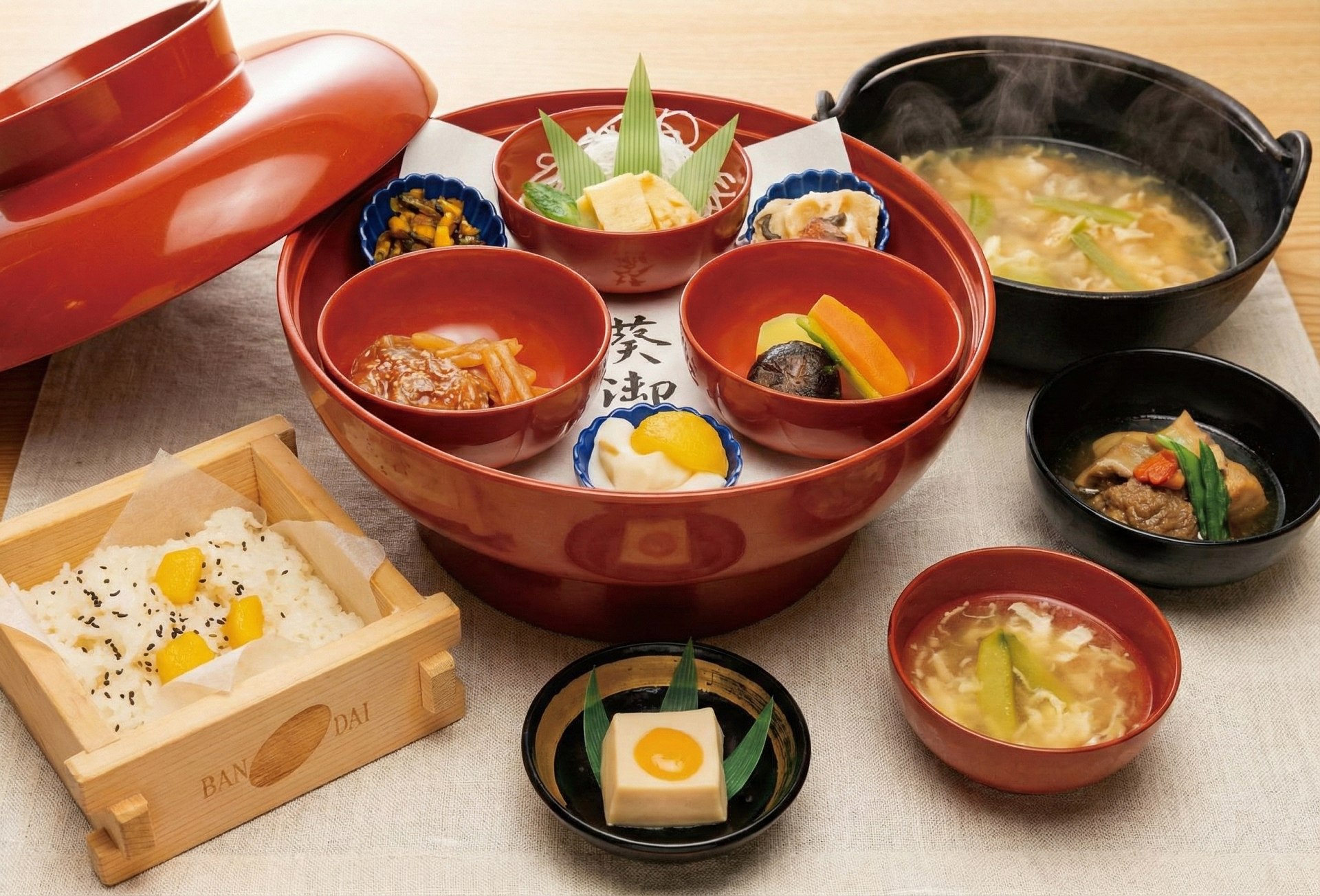 午餐計劃提供的午餐示例