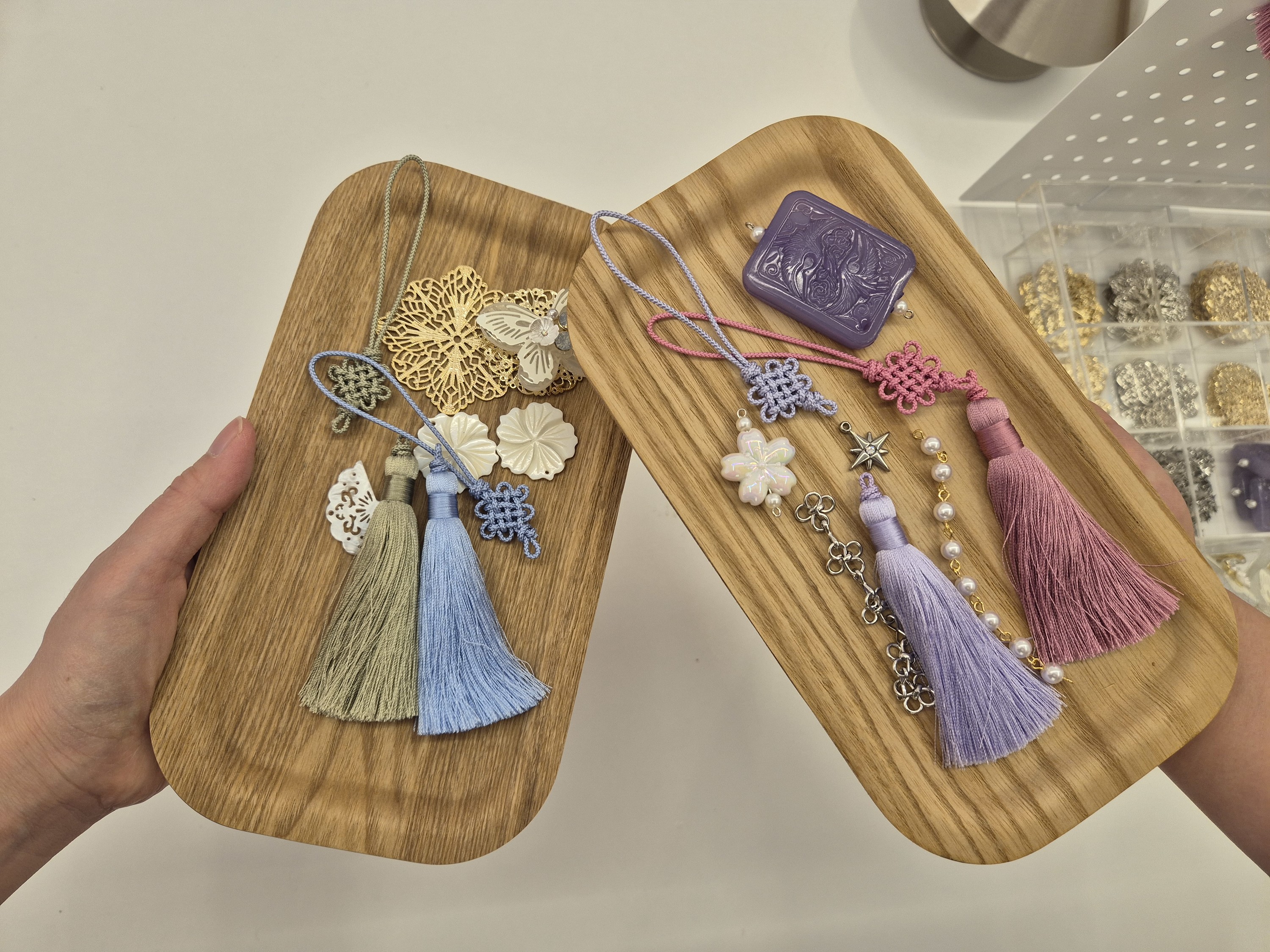 Make Your Own Norigae Keyring - A Korean souvenir 
