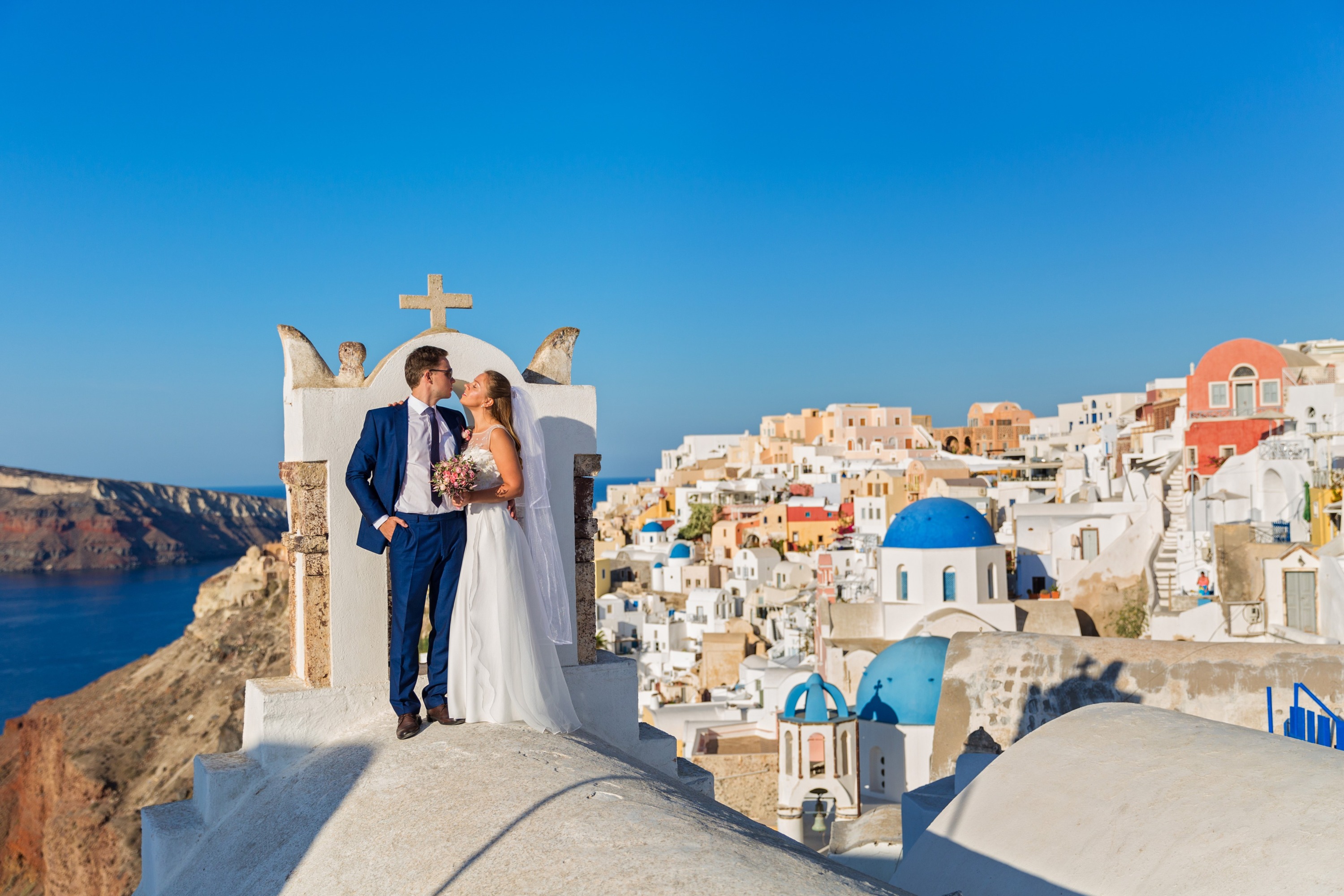 Professional Photoshoot in Santorini