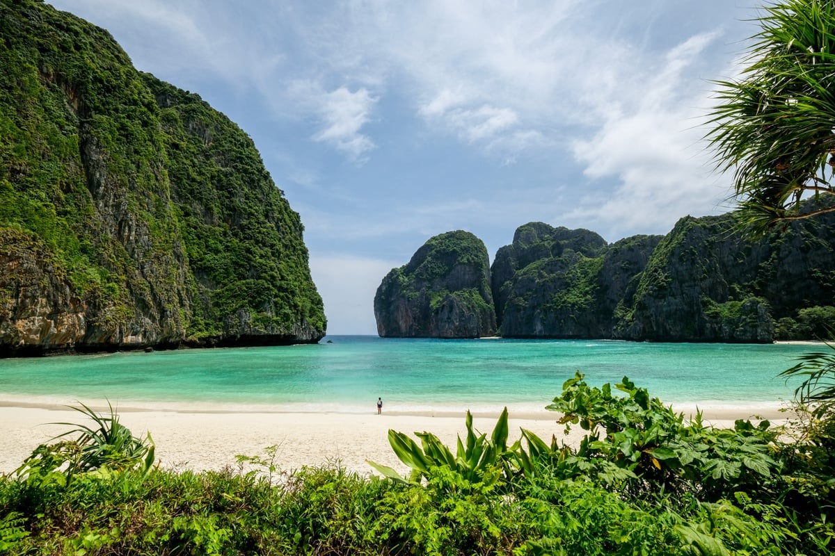 The most iconic spot @ Maya Bay! (Closed annually from 1 August to 30 September for natural restoration)