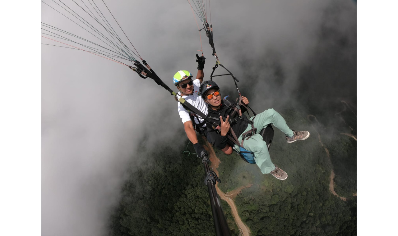 Kathmandu and Chandragiri: A Himalayan Paragliding Experience