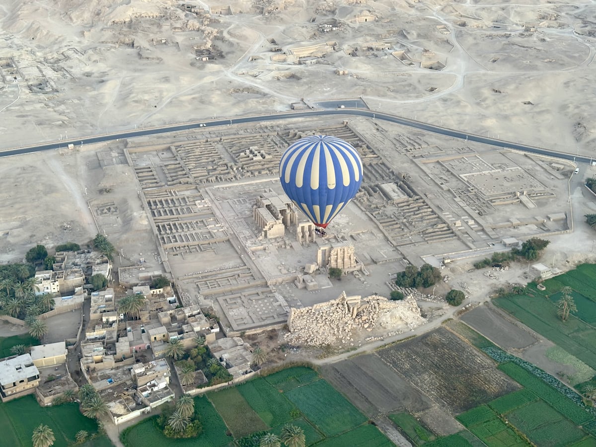 Hot Air Balloon & West Bank Tour – Luxor’s Tombs & Temples