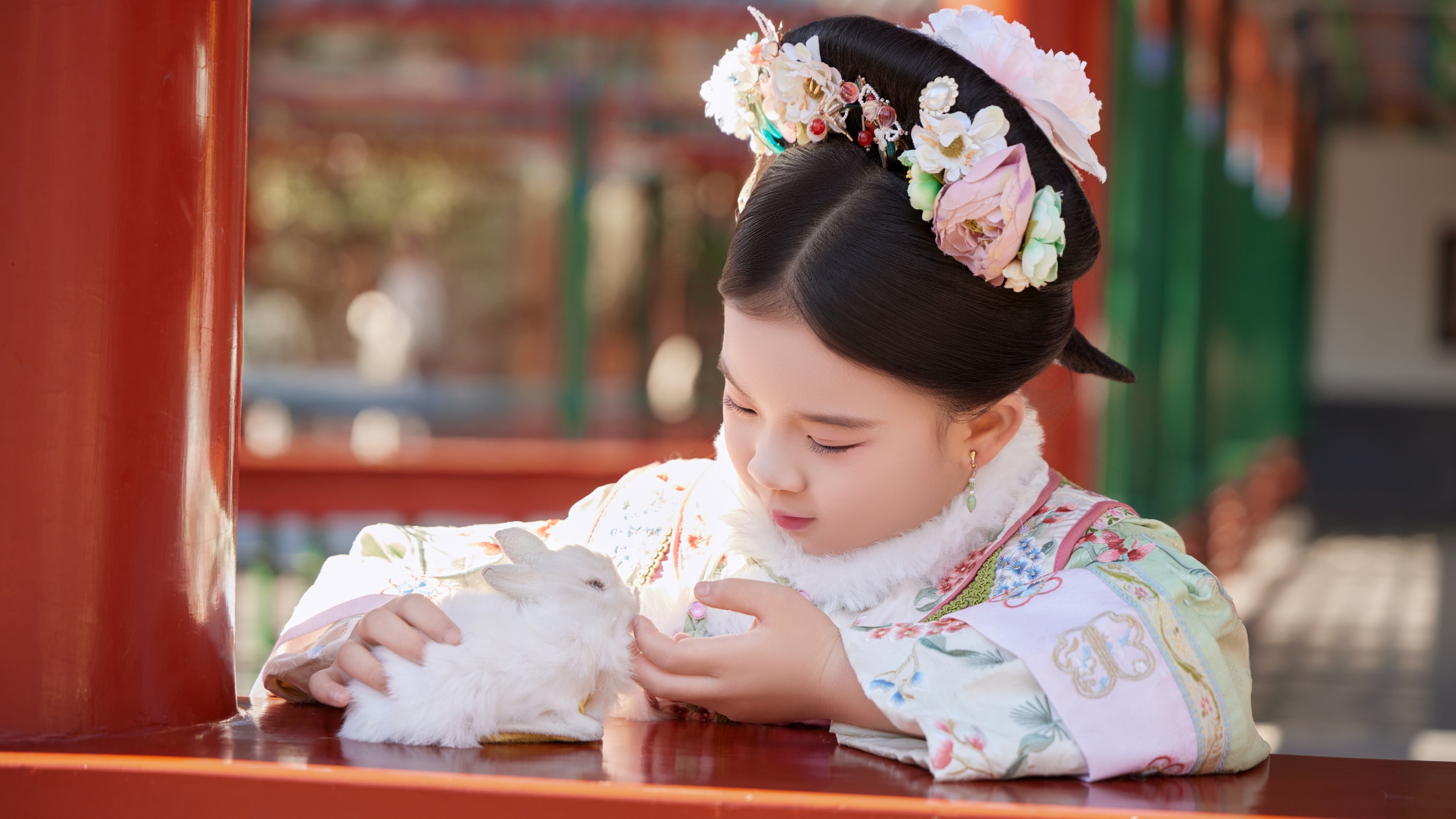 北京清宮格格古裝漢服遊客拍攝體驗（北海公園/天壇/故宮外圍/頤和園）
