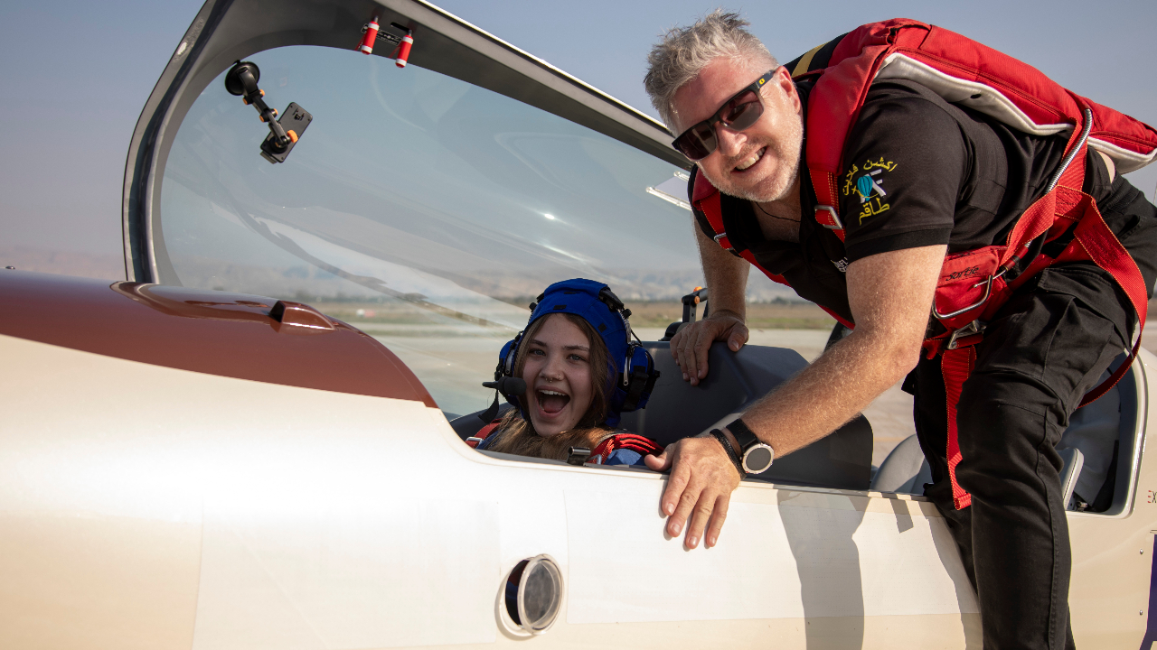 Push your limits with rolls, dives, and heart-racing aerial maneuvers