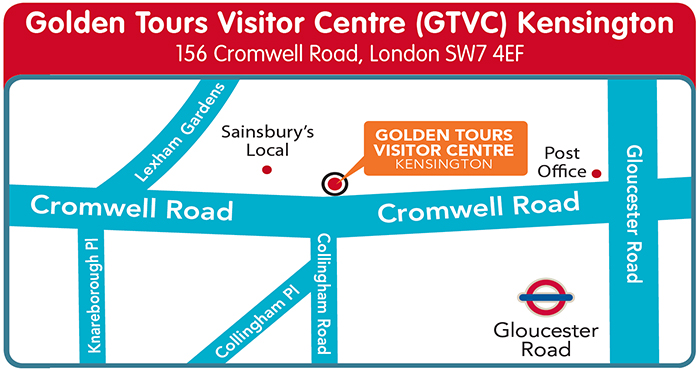 How to get to Kensington meeting point (click to see full image)