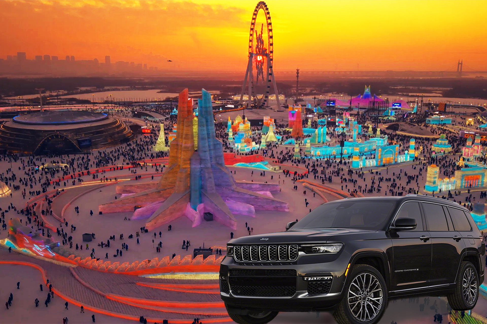 Private Car Tour: One-Day Harbin City Tour (Ice and Snow World + St. Sophia Cathedral Square + Central Street + Songhua River + Siberian Tiger Park)