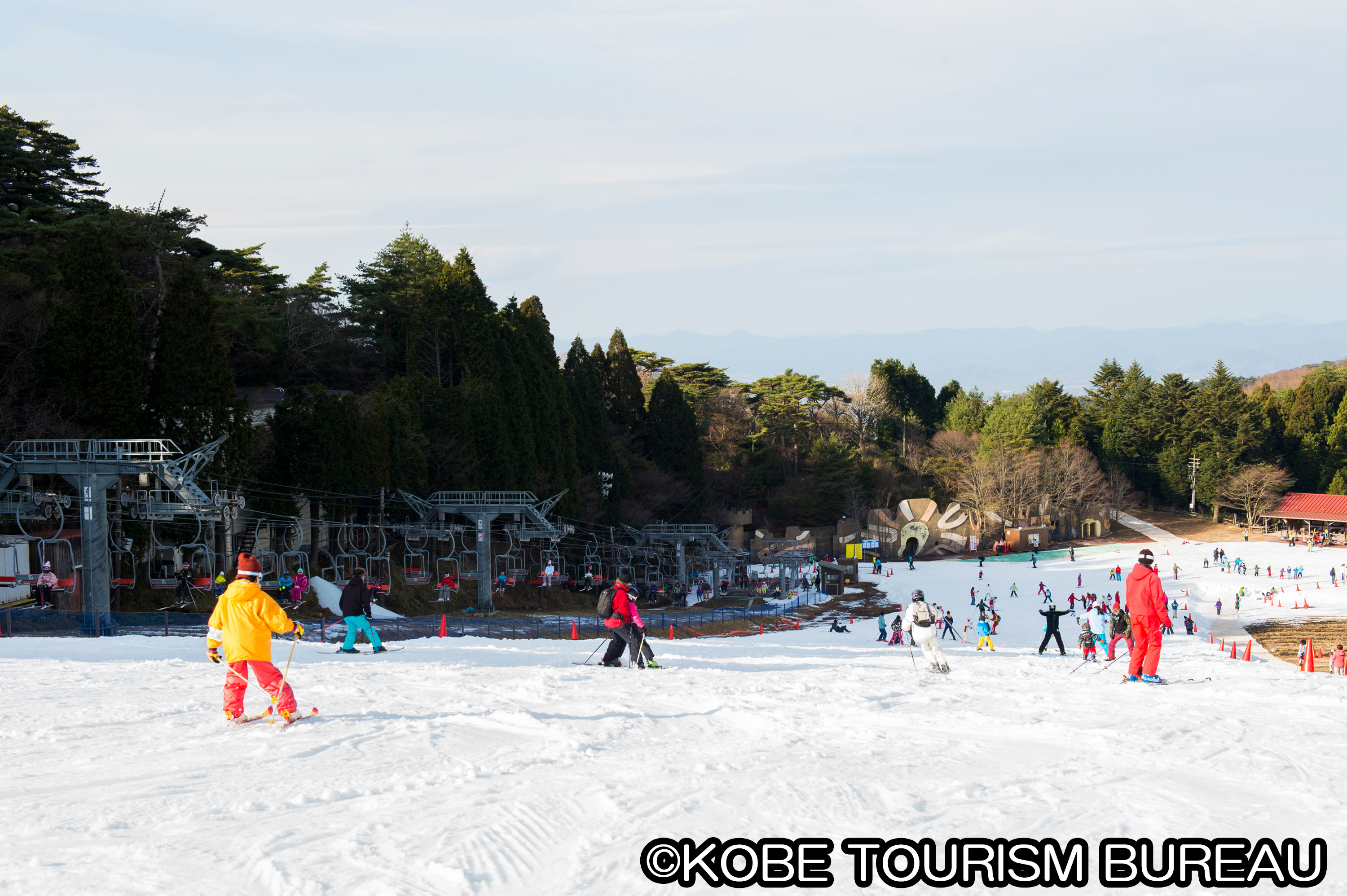 Rokko Snow Park Day Tour(Ski Plan or Snow Play+Hot Spring)