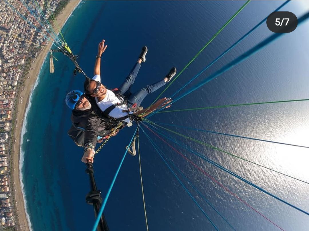 700M Tandem Paragliding in Alanya