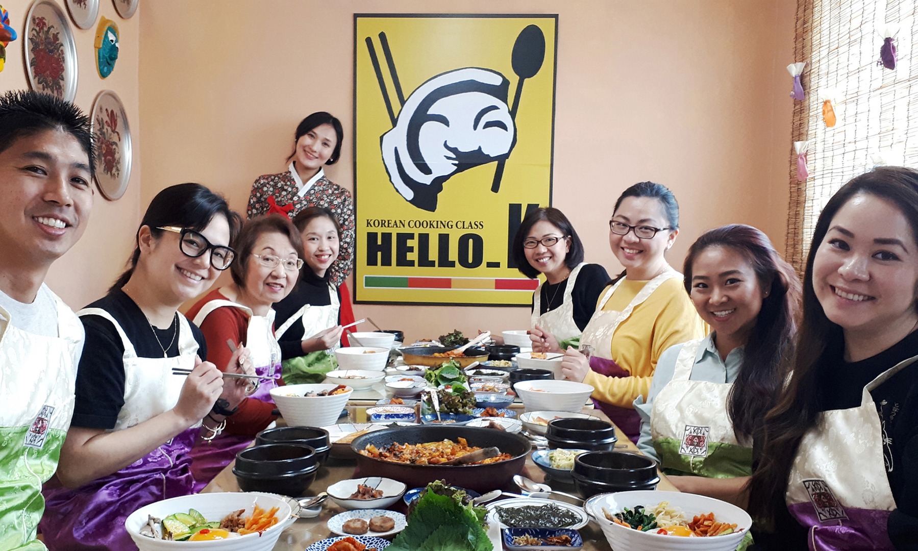 首爾韓定食居家烹飪課程（含當地市場採買體驗）