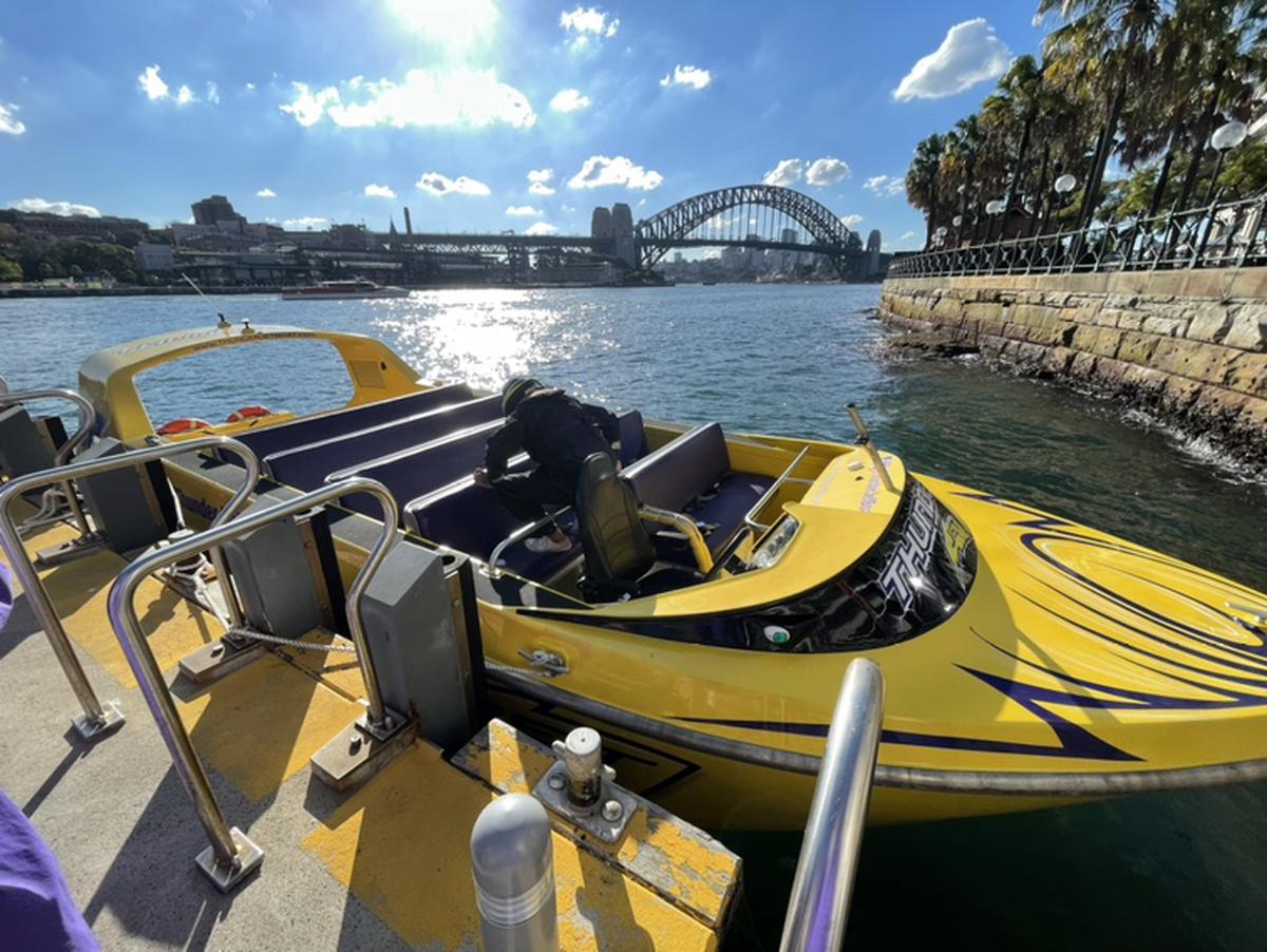 雪梨港噴射快艇探險體驗