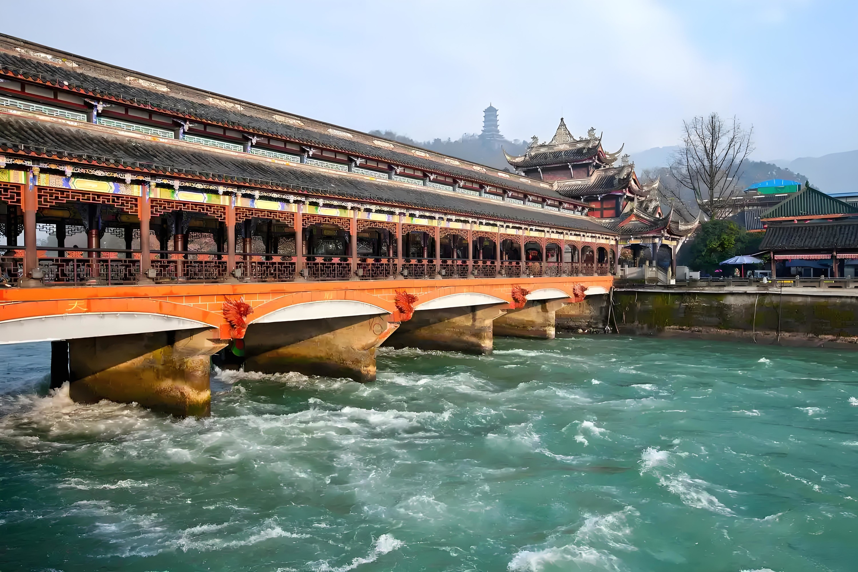 Dujiangyan & Qingcheng Mountain One-day UNESCO site & Nature Tour