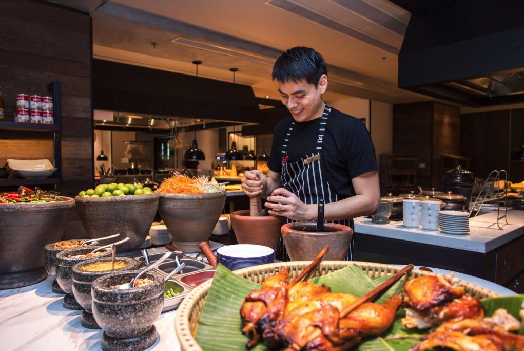 曼谷萬豪侯爵皇后公園酒店 Goji Kitchen+Bar 自助餐