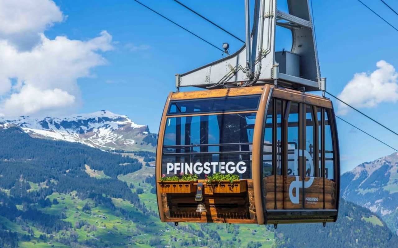 Pfingstegg Cable Car Ticket from Grindelwald