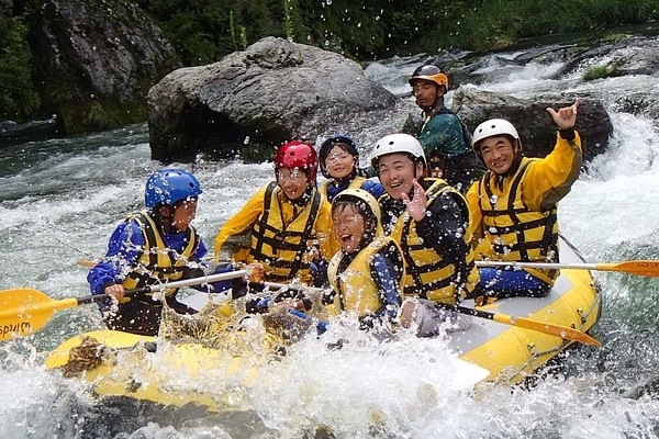 日本青梅多摩川白水漂流體驗