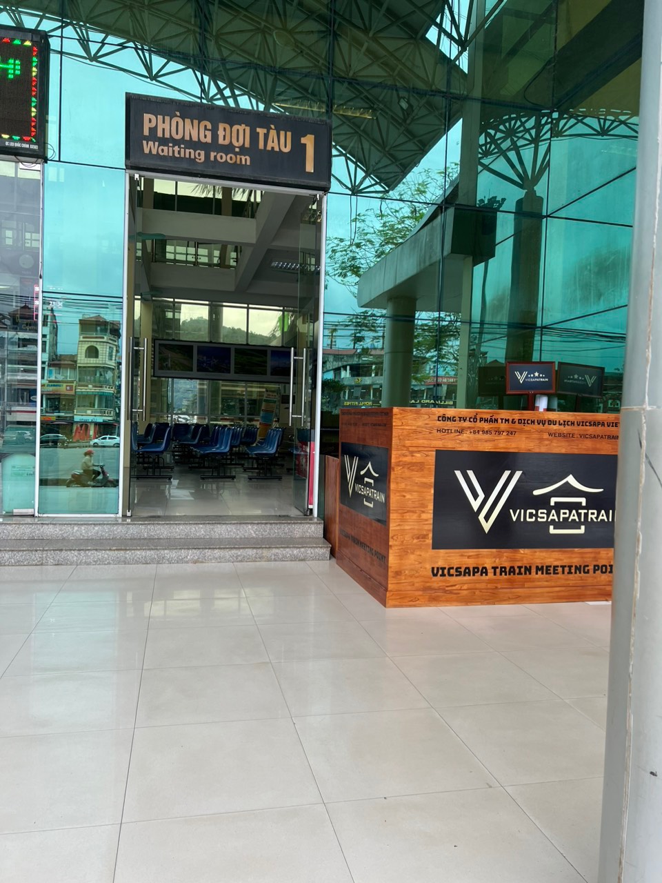 VicSapa Shuttle Bus Counter