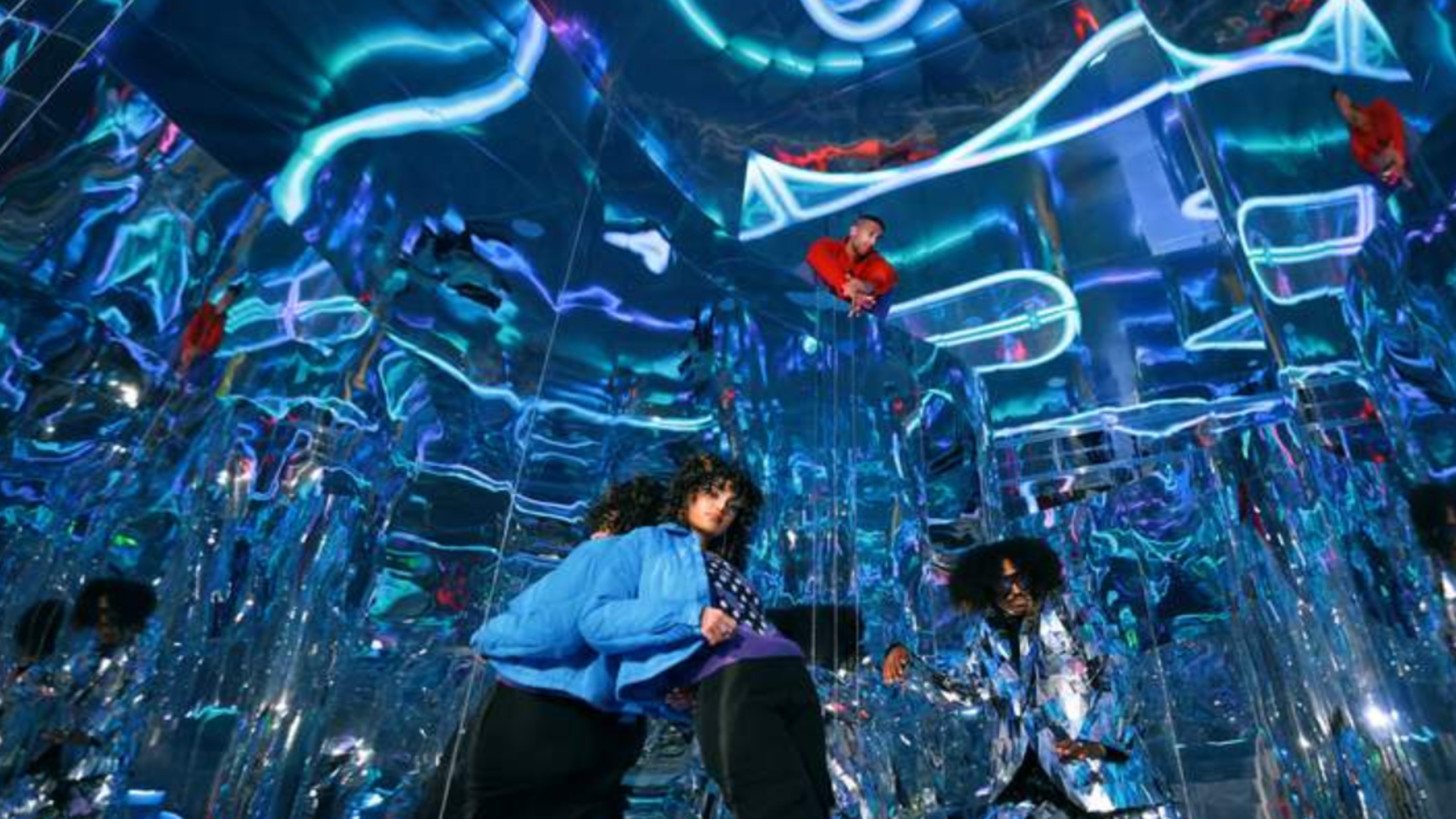 Discover over fifty immersive experiences that blend art music fashion and technology