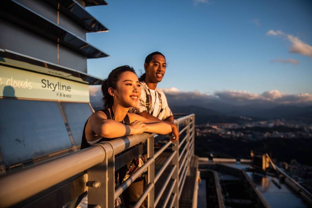 挑戰在海拔460公尺,俯瞰360度無遮蔽的台北美景 挑戰在海拔460公尺,俯瞰360度無遮蔽的台北美景