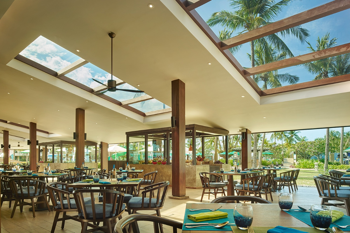 香格里拉丹絨亞路度假酒店 (Shangri-La Tanjung Aru, Sabah) 的塔圖咖啡廳 (Cafe TATU)