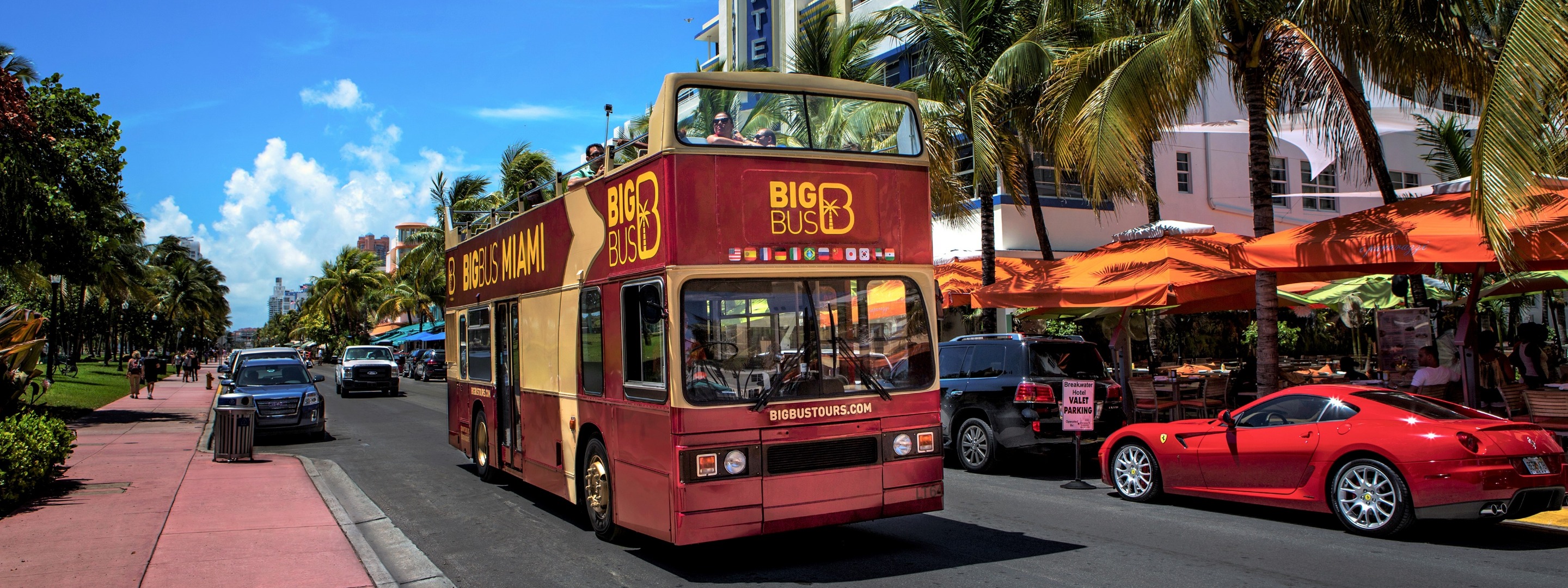 邁阿密 Big Bus 隨上隨下觀光巴士之旅（敞篷）