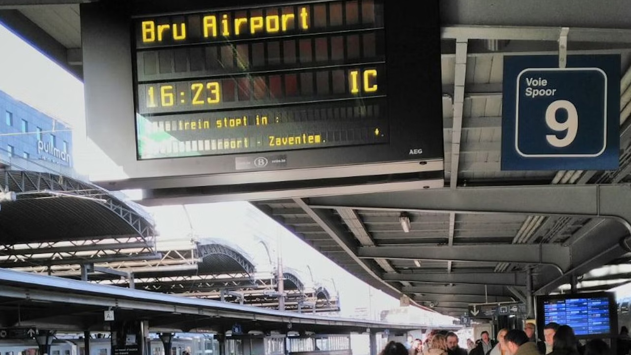 Brussels Airport - Brussels train 