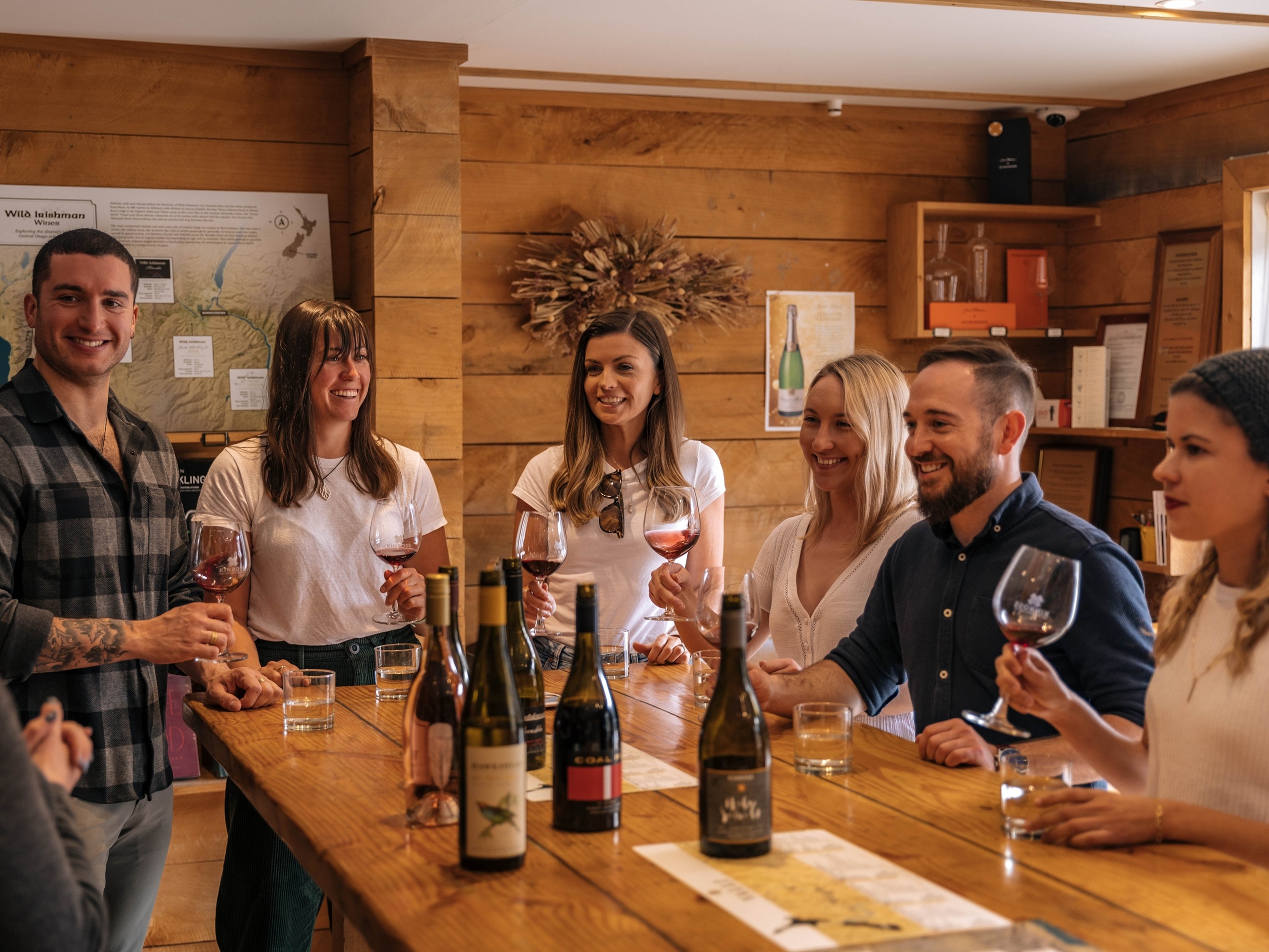 Sip every glass of wine and discover different tastes on your palate