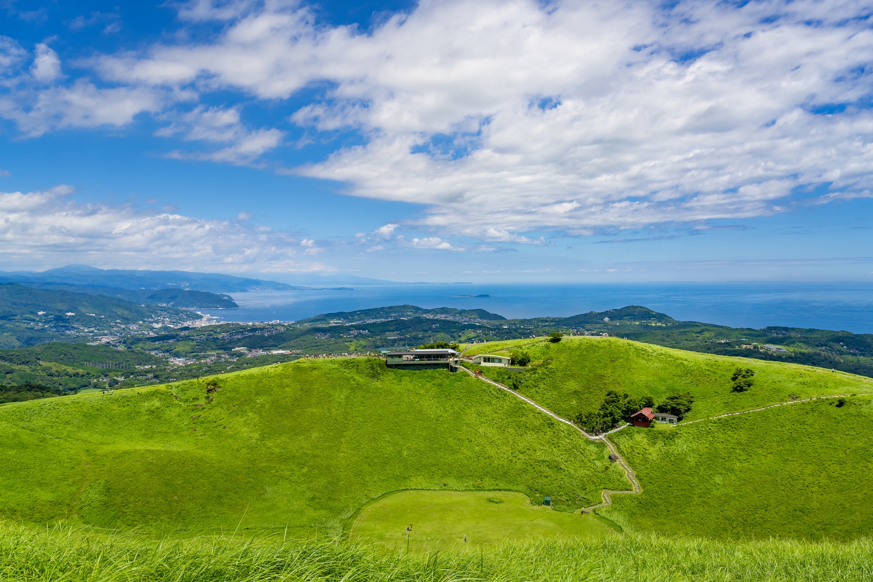 伊豆半島: 大室山 & 城崎海岸 & 伊豆全景公園 & 小室山 & 來宮神社 & 富士山絕景攝影地2日遊 (入住伊豆溫泉飯店)