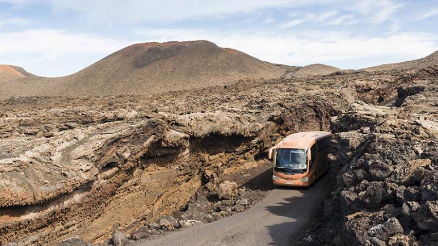 Timanfaya National Park volcanoes route tour 