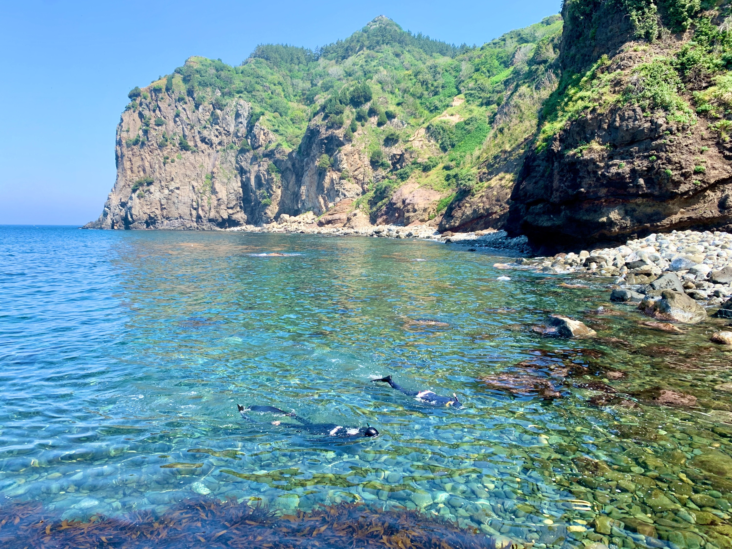 鬱陵島白浦海水浴場 Hakpo Dive Resort 浮潛租賃