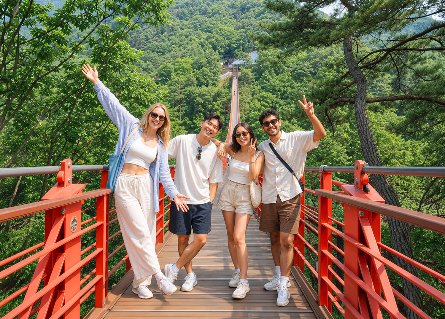 Seoul One Day Tour: Hanok Village, Nature Trails & Seoul City Views