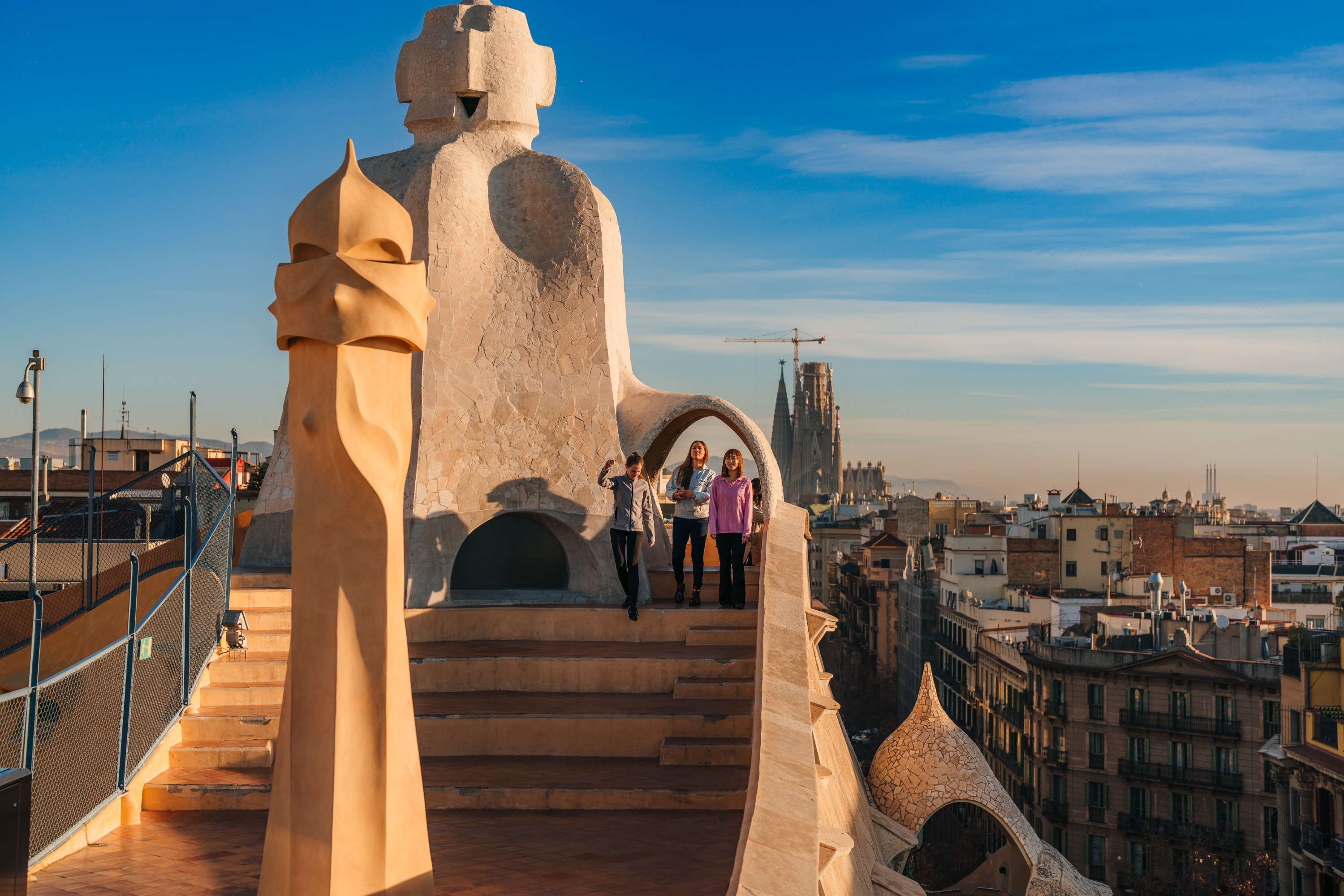 La Pedrera Sunrise scenery