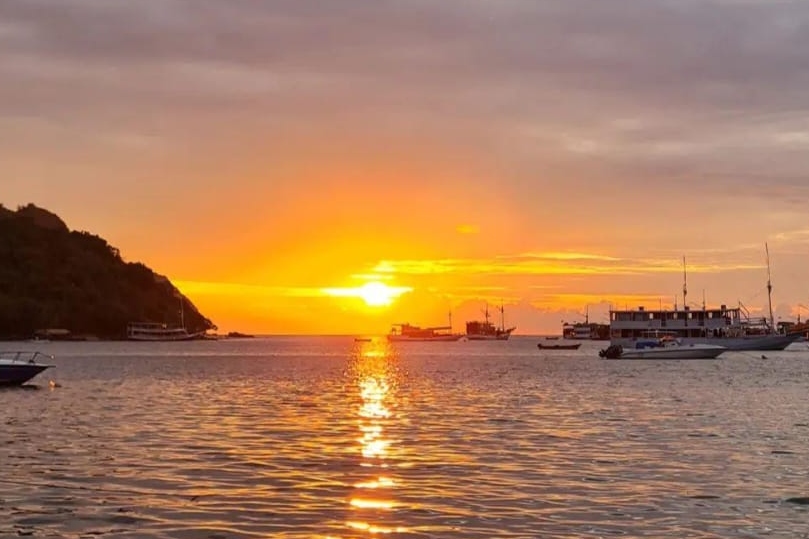 Sunset And BBQ On The Beach from Labuan Bajo