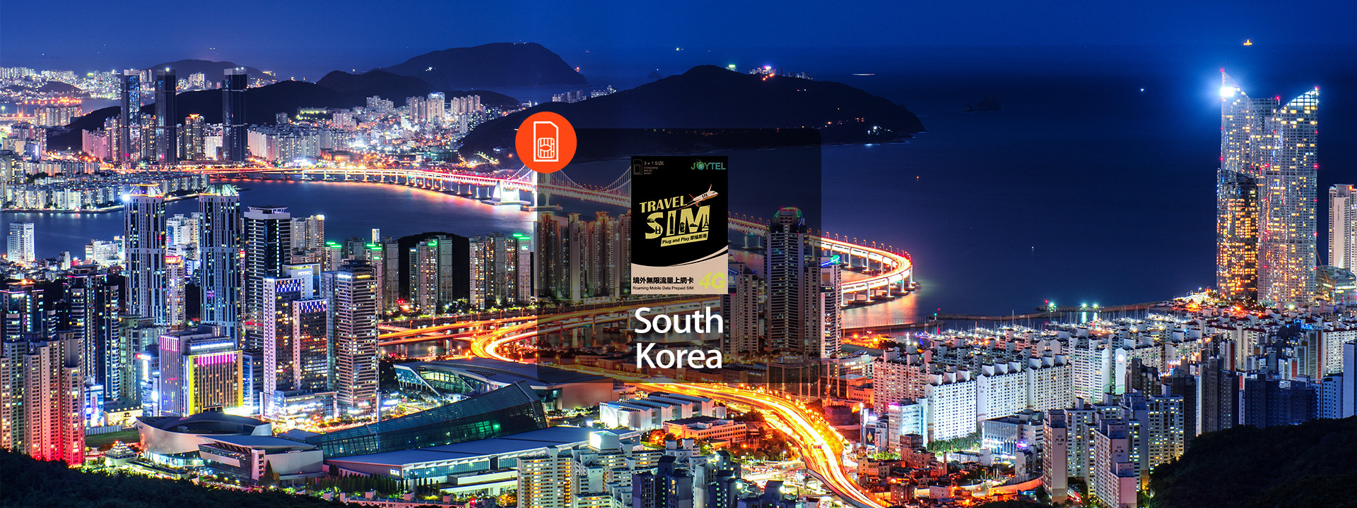 Joytel2u 4g Prepaid Sim Card For South Korea Available Today Klook Singapore