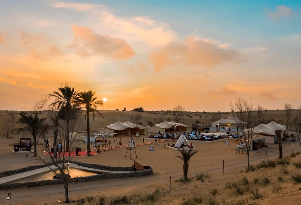 Overview of the camp