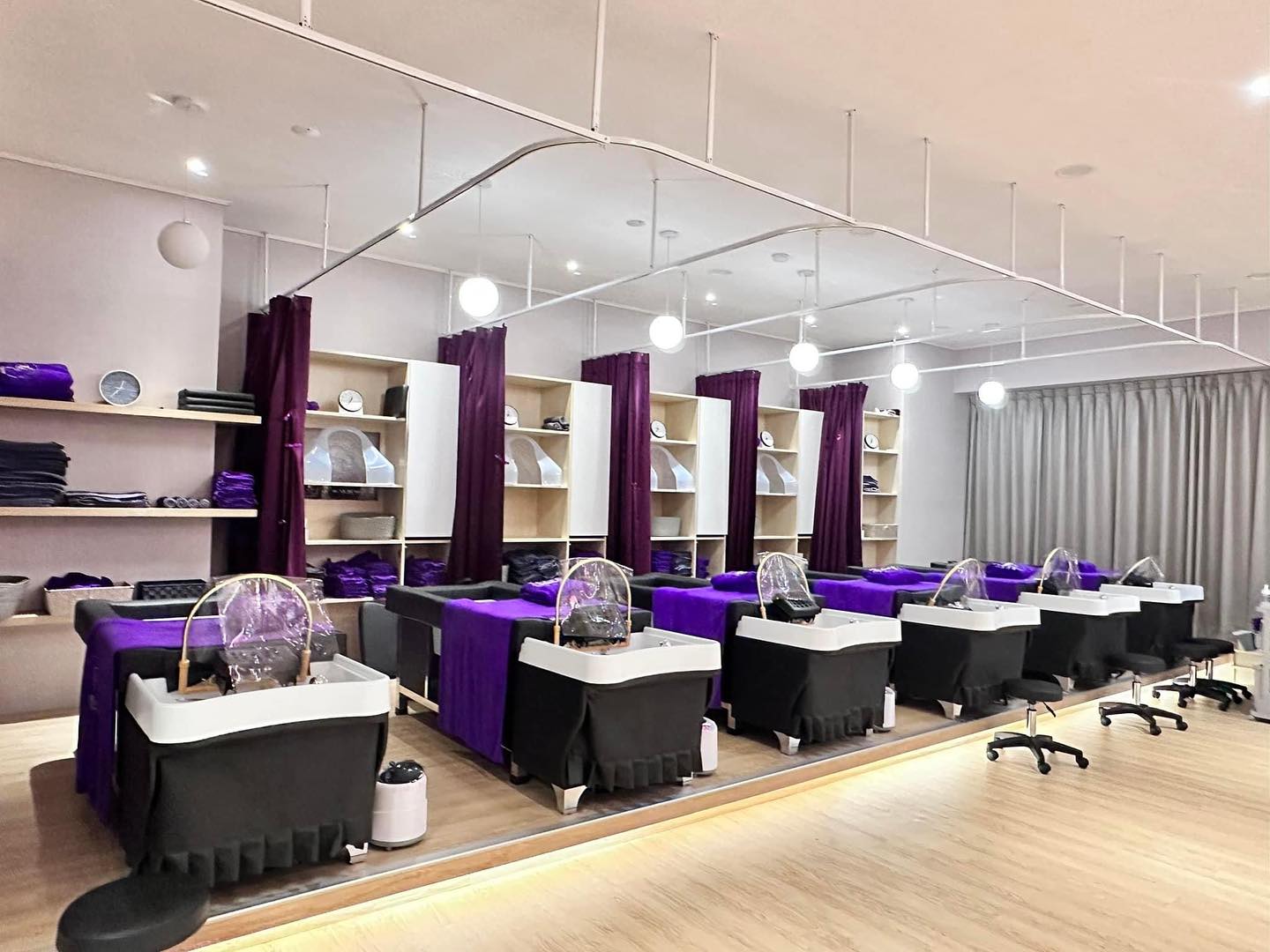 紫色美人正統越式洗頭 - 台南文化店