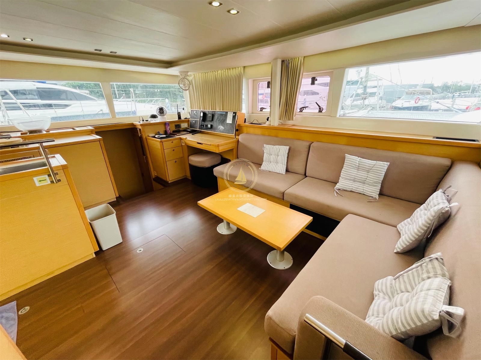 新加坡私人 Zen Sea 2 豪華遊艇租借（Zenithyachtcharters 提供）