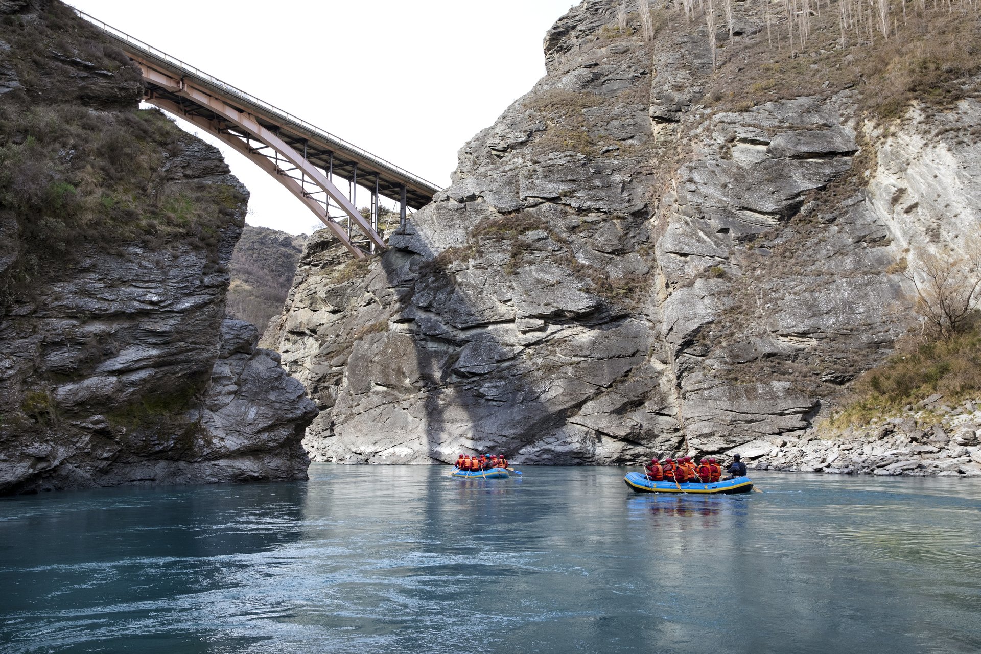 Kawarau River Whitewater Rafting with Jet Boat Ride