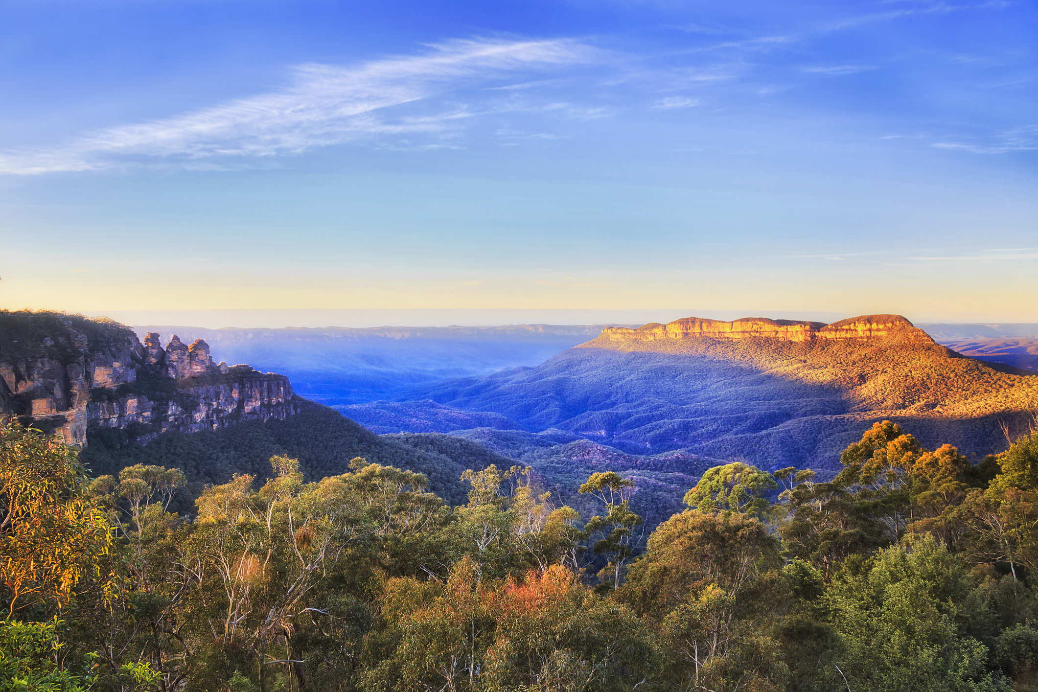 藍山國家公園的絕美景色