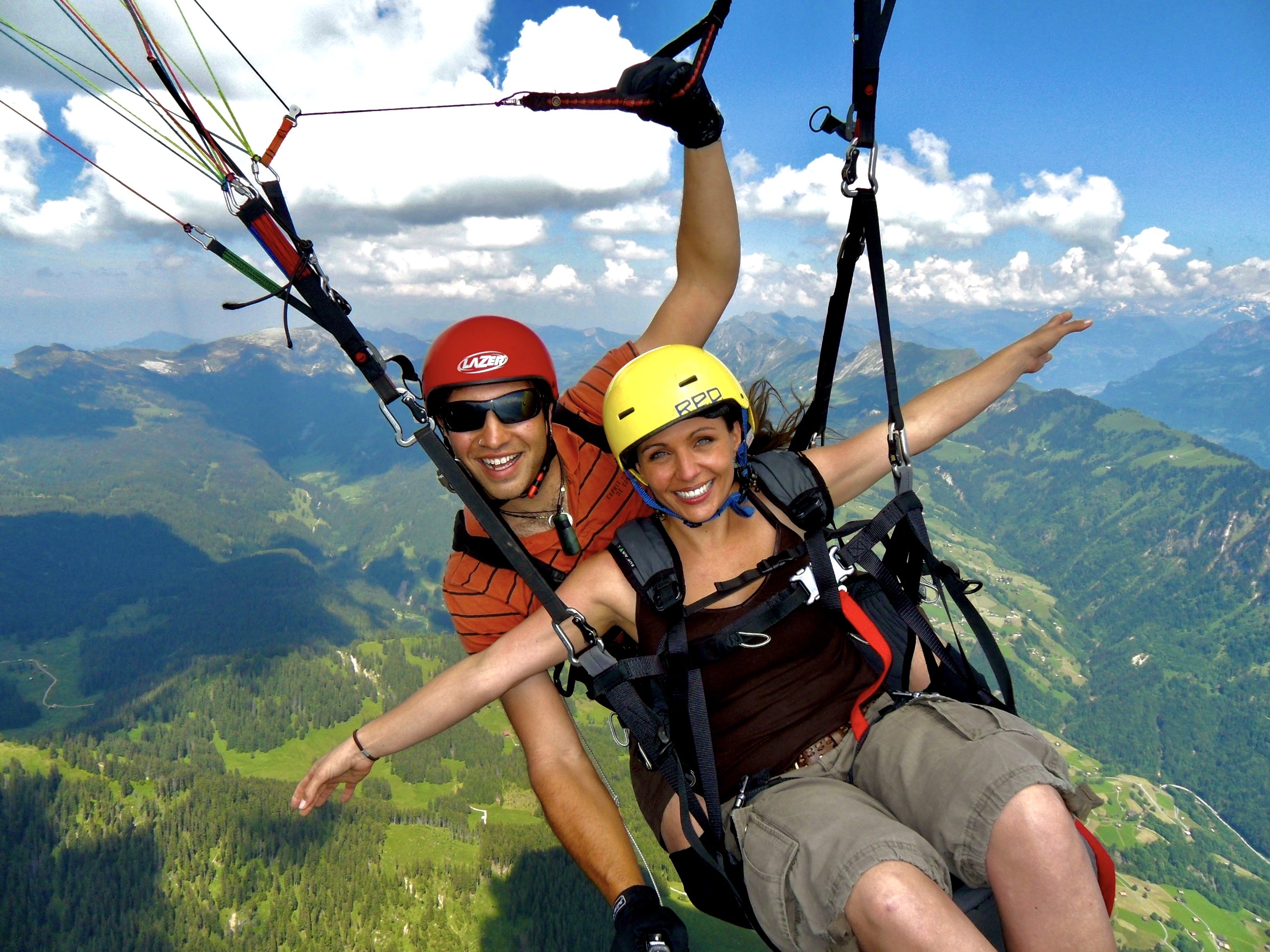 Interlaken Swiss Tandem Paragliding - The High Flight 