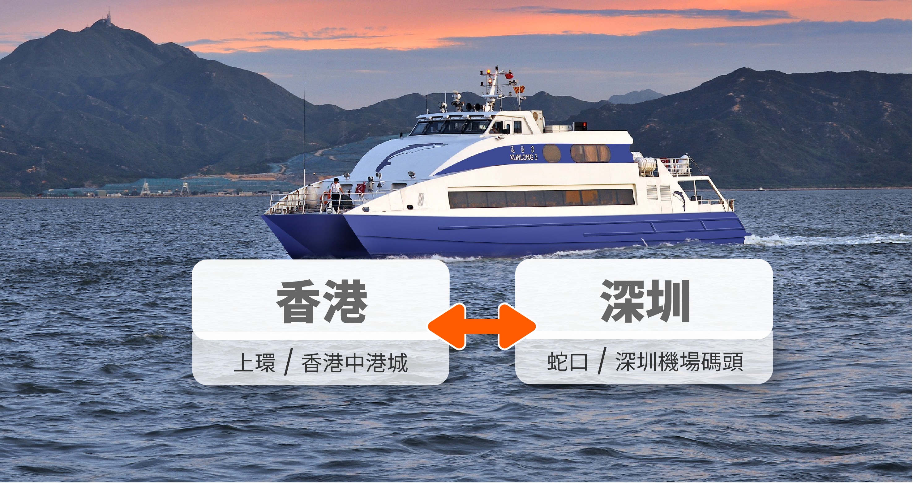 深圳來往香港船票