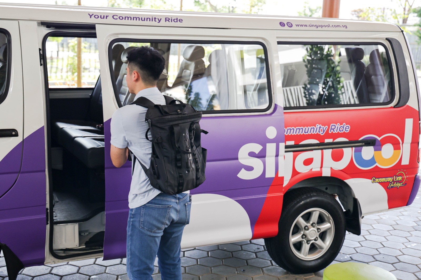 新加坡－新山／樂高樂園電動廂型車 (EV Van) 私人包車接送（Causeway Link 提供）