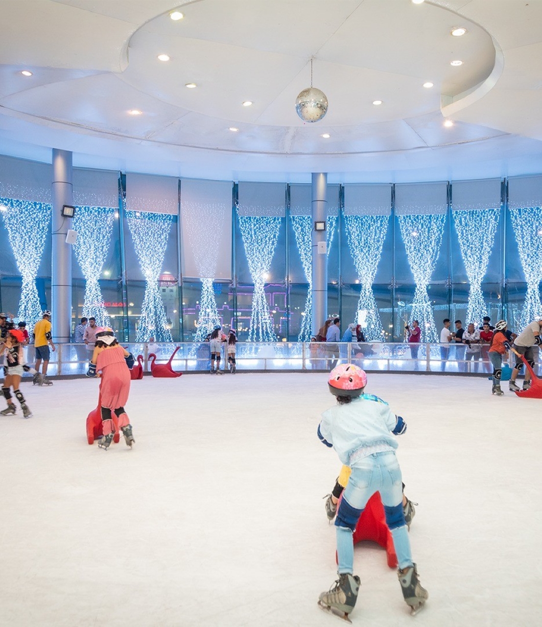 沙姆沙伊赫清真寺、Soho廣場和溜冰場私人城市之旅