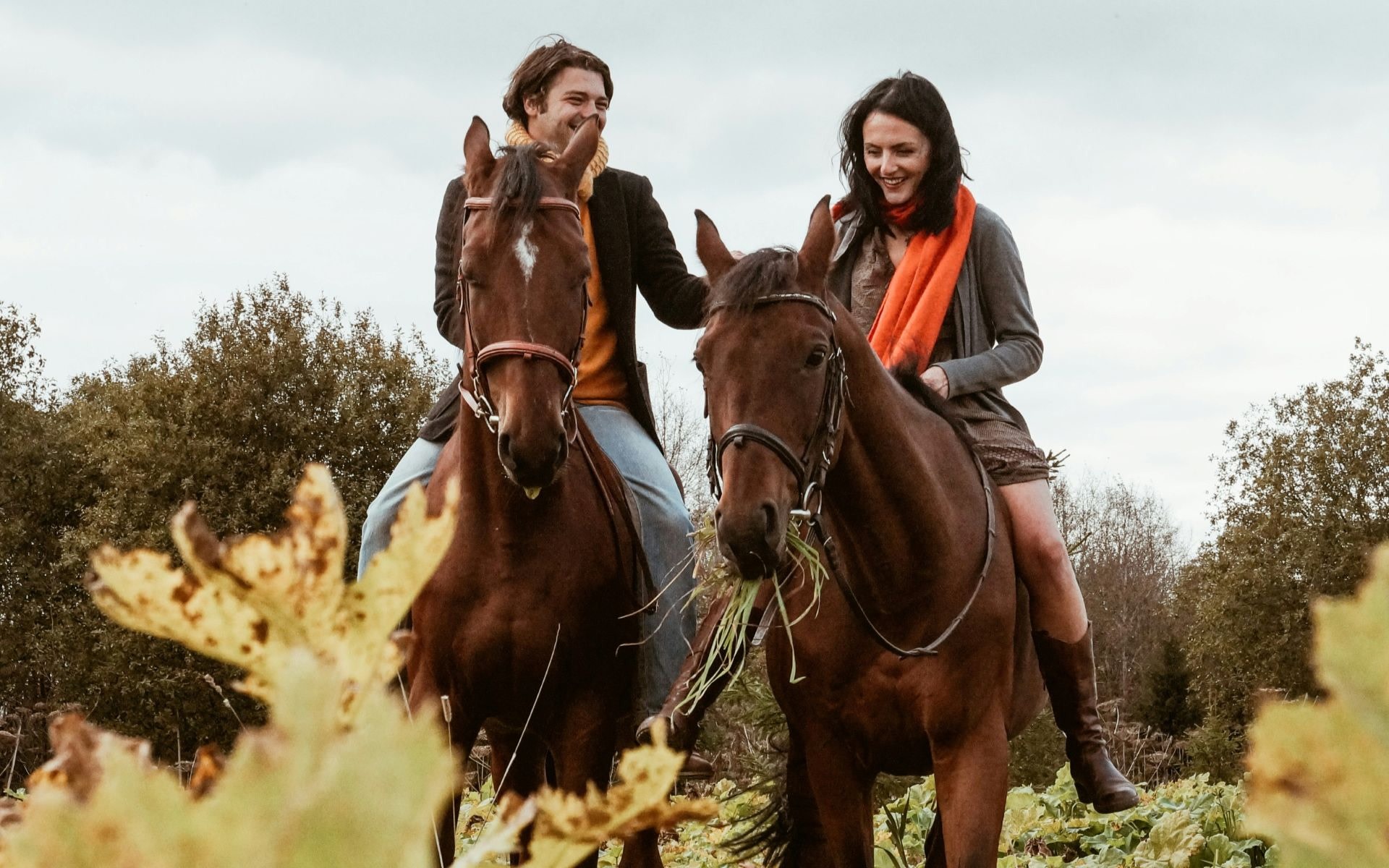 Tuscany horseback riding experience with seasonal meal from Florence