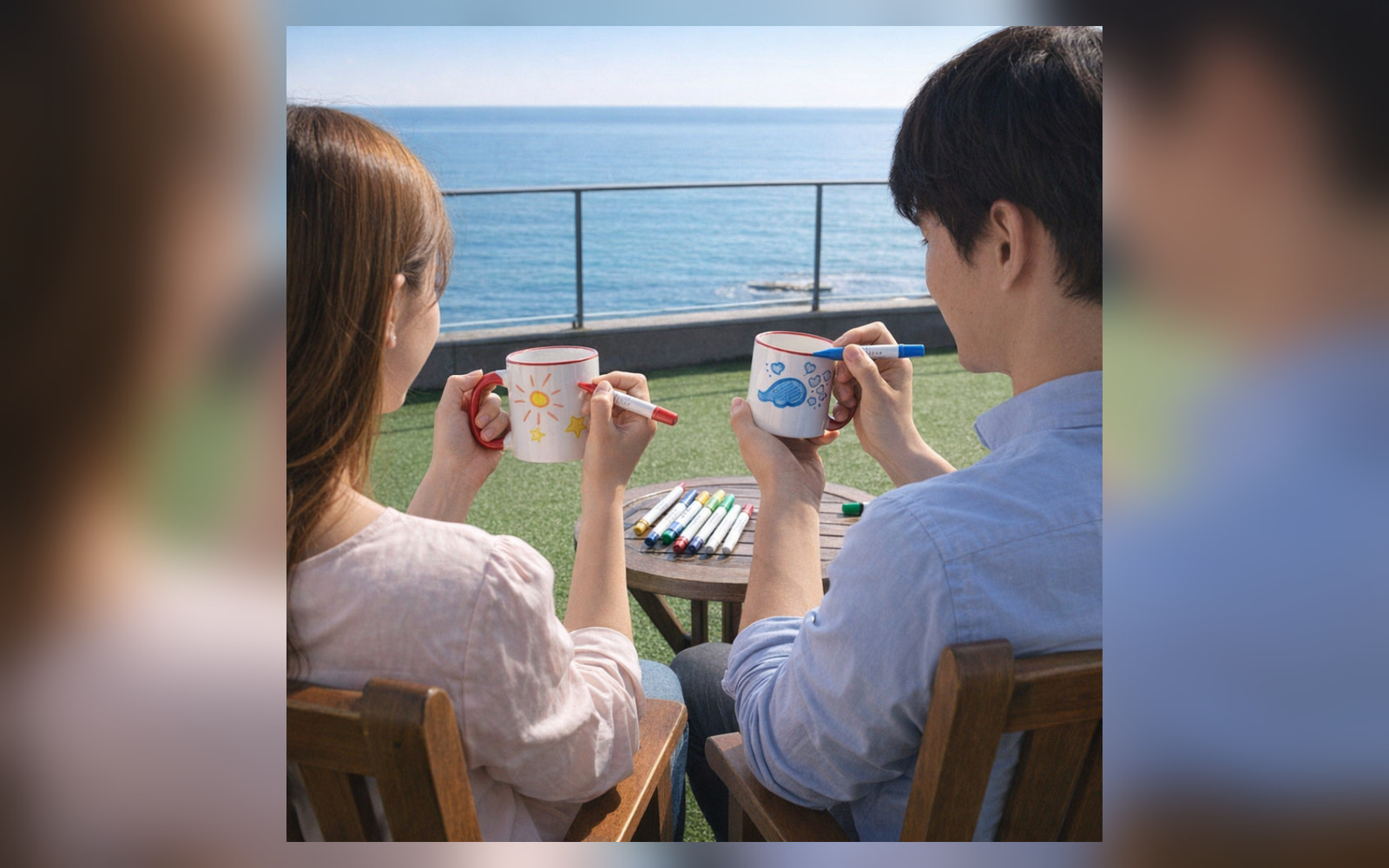 Traditional Busan Pottery Painting Experience