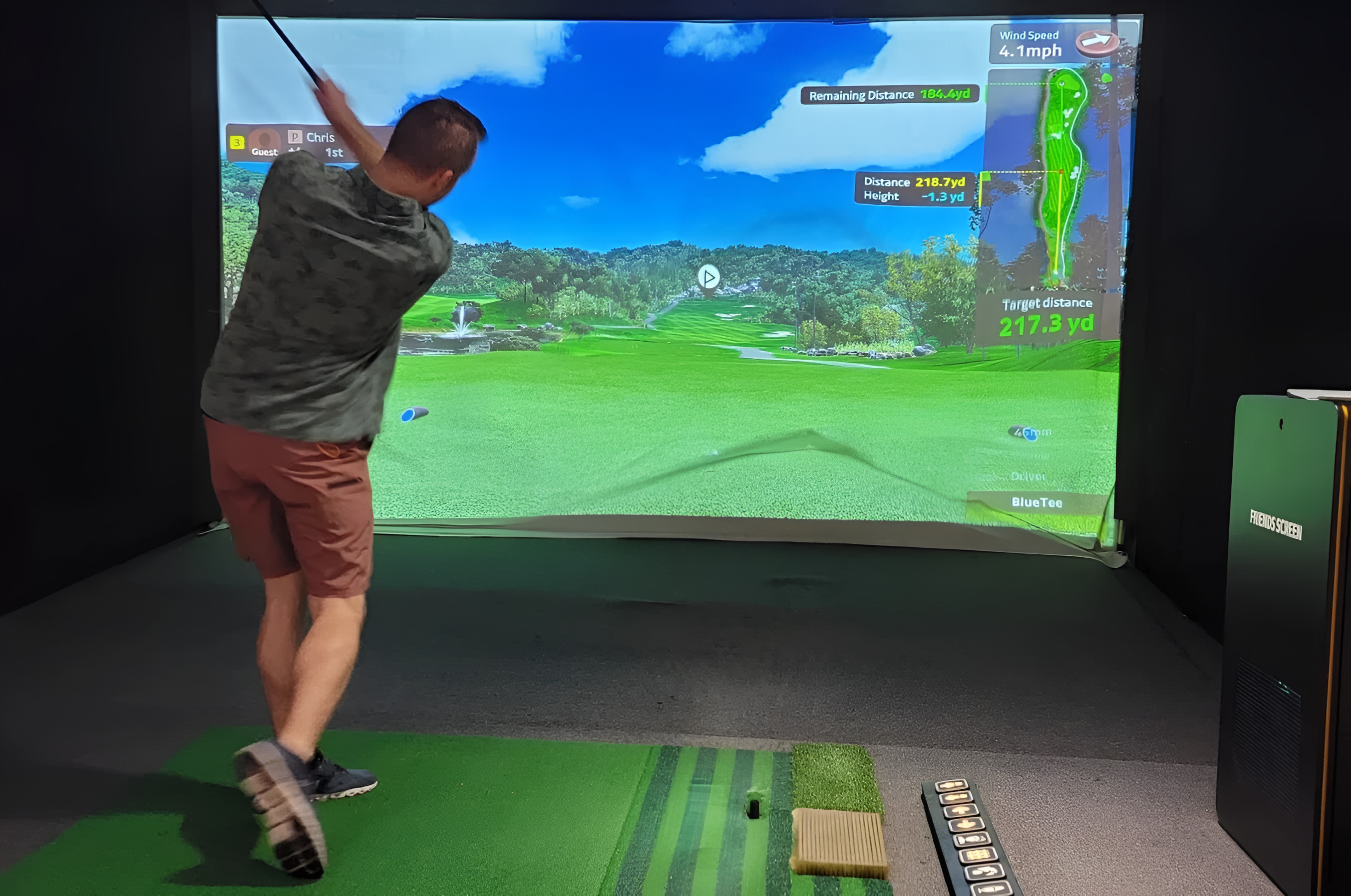 Korean Golf Simulator 