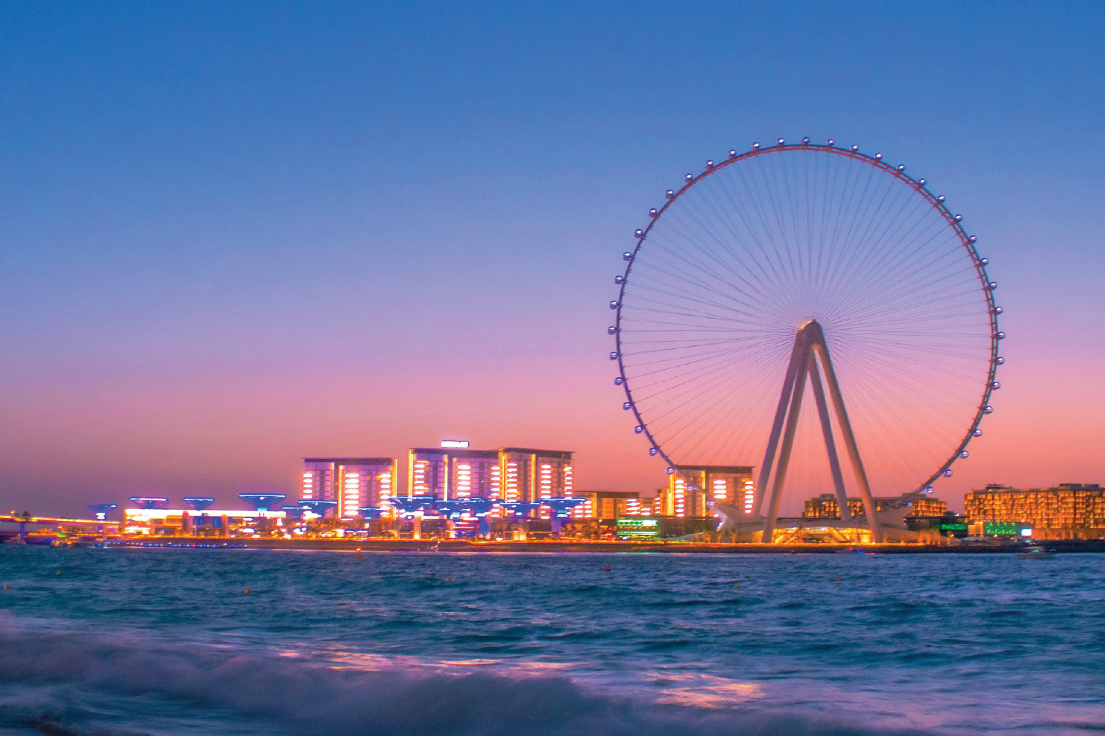 Dubai Marina Yacht Cruise with Ain Dubai Entry Ticket