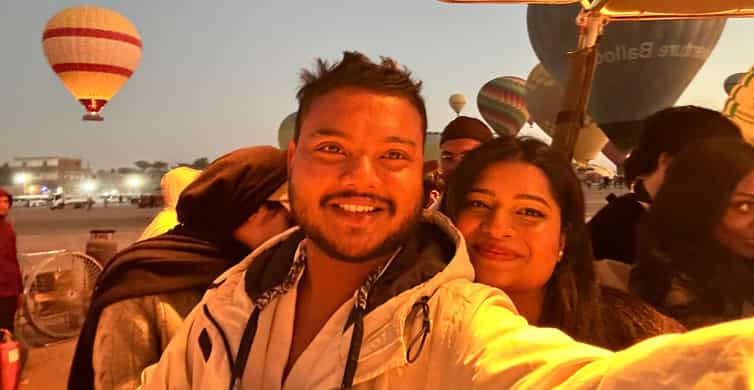 Luxor: Hot Air Balloon Ride over Luxor Relics with Hotel Transfers