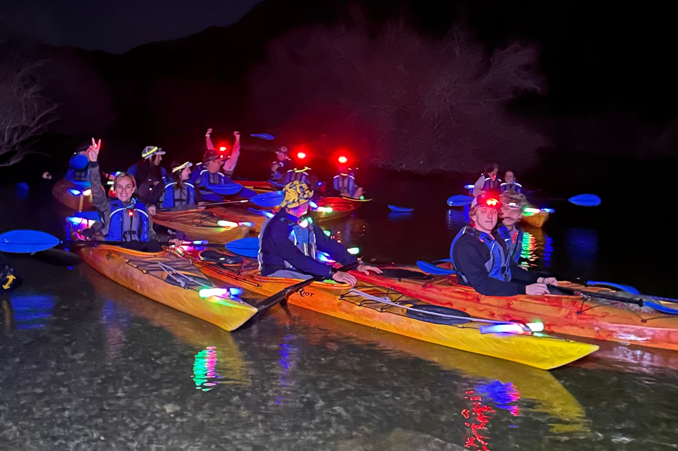 Moonlight Kayak Tour from Las Vegas with Shuttle
